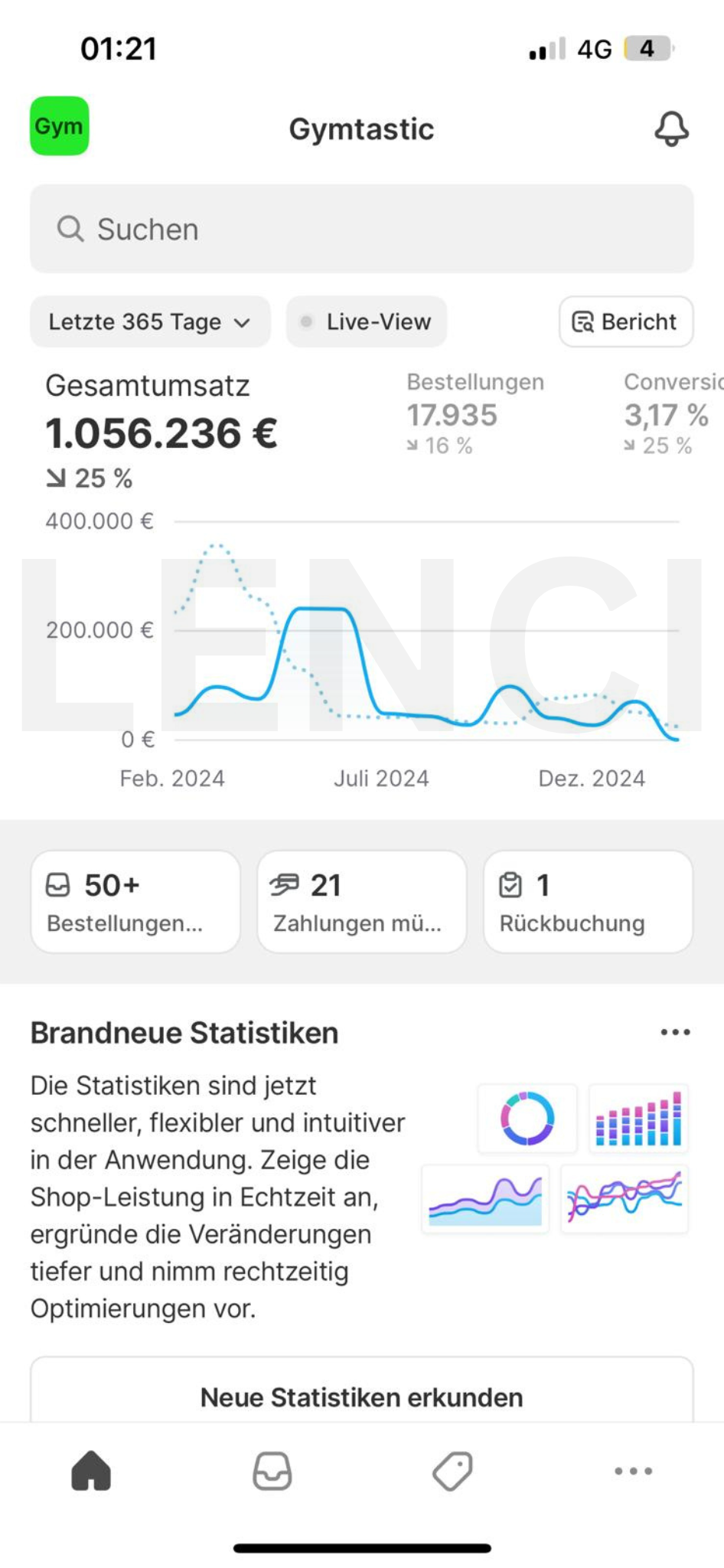 Store-Umsatz Screenshot 4